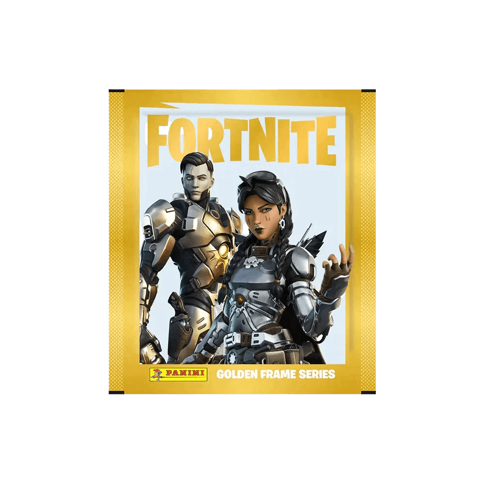 Fortnite Gold Frame Series Sticker Collection - Starter Pack - The Card Vault