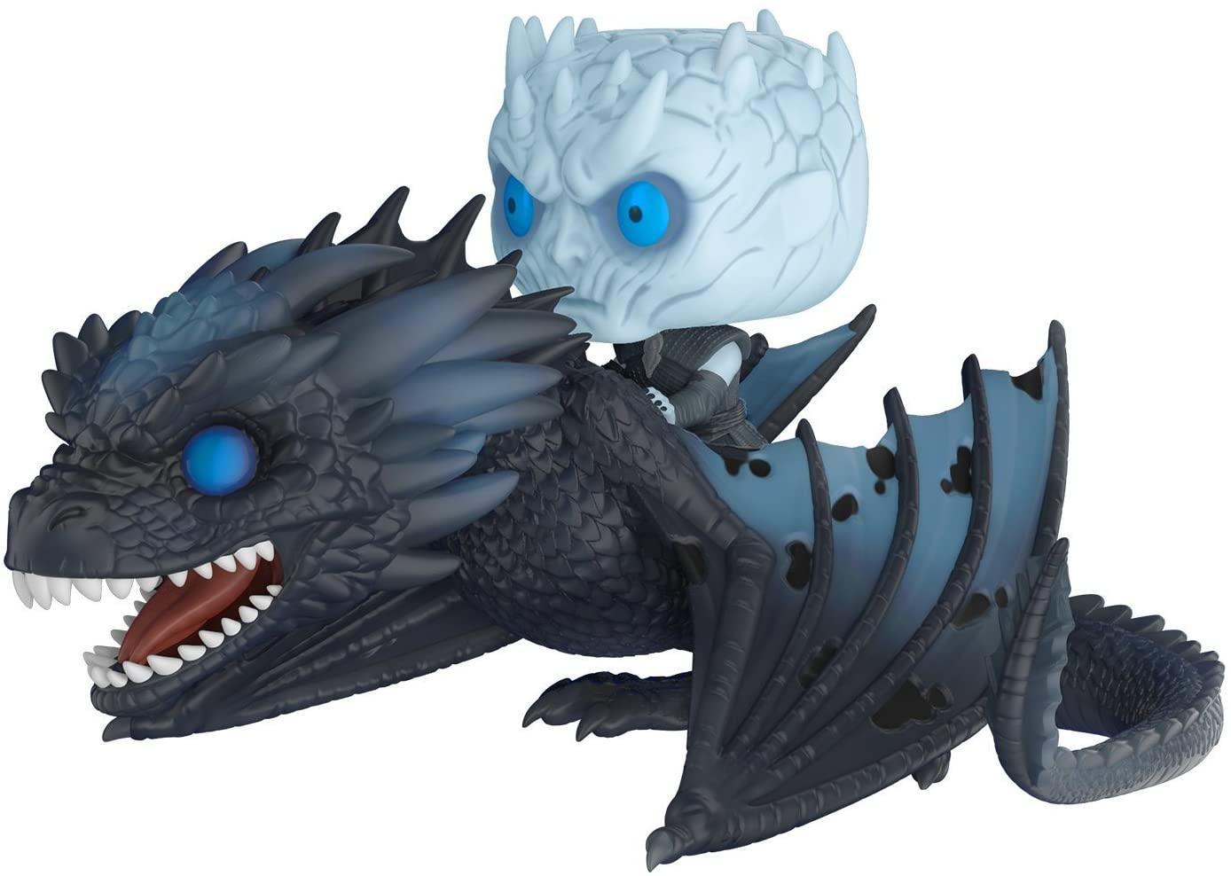 Funko 28671 Pop Rides: Game of Thrones - Night King on Dragon Collectible Figure, Multicolor - The Card Vault