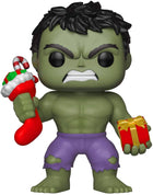 Funko 33984 POP Bobble: Marvel: Holiday Hulk w/ Stocking and Plush 33984 - The Card Vault