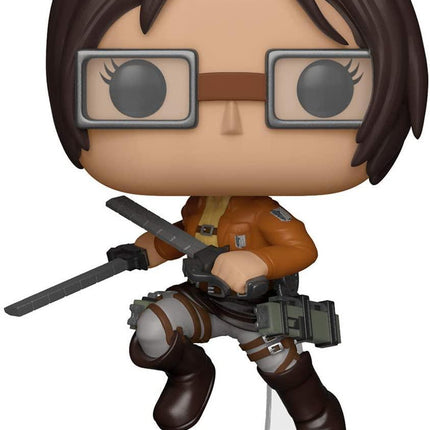 Funko 35679 POP Vinyl: Animation: Attack on Titan S3: Hange, Multi - The Card Vault