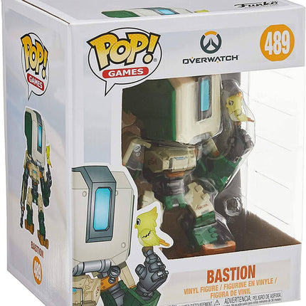 Funko 37431 POP Games: Overwatch-Bastion 6" Collectible Figure, Multicolor - The Card Vault