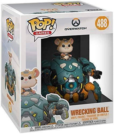 Funko 37432 POP Games: Overwatch-Wrecking Ball 6" - The Card Vault