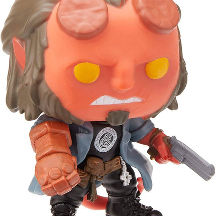 Funko 39079 POP Movies Hellboy with BPRD Tee Collectible Figure, Multicolor - The Card Vault