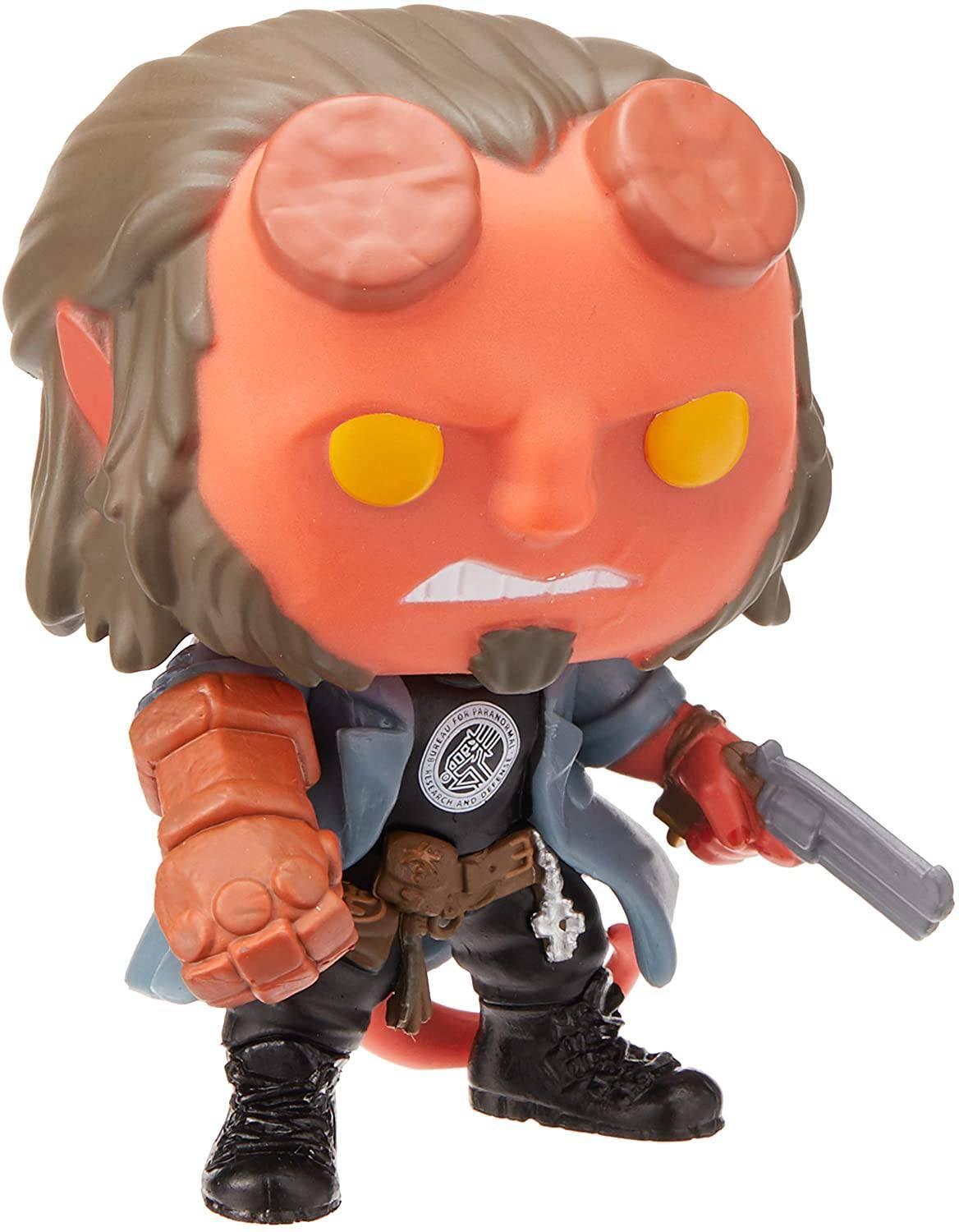 Funko 39079 POP Movies Hellboy with BPRD Tee Collectible Figure, Multicolor - The Card Vault