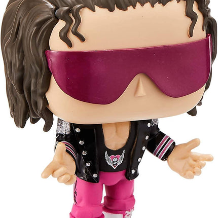 Funko 41944 POP. Vinyl: WWE - Bret Hart (w/jacket) - The Card Vault