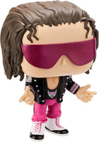 Funko 41944 POP. Vinyl: WWE - Bret Hart (w/jacket) - The Card Vault