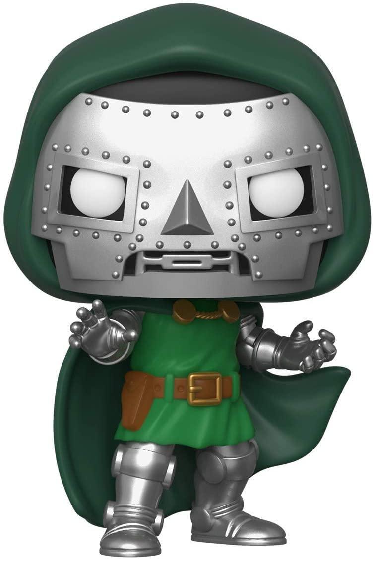 Funko 44991 POP Marvel: Fantastic Four - Doctor Doom Collectible Toy, Multicolour - The Card Vault