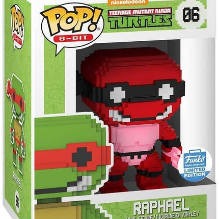 Funko 8-Bit POP: TMNT - Raphael (Neon) - The Card Vault