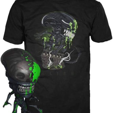 Funko Alien POP! & Tee Box 40th Xenomorph Size S - The Card Vault