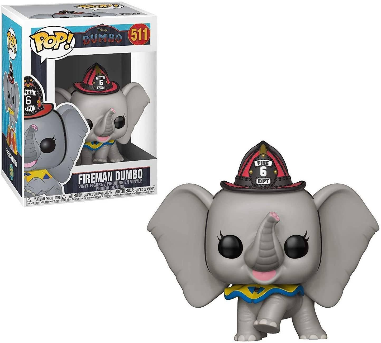 Funko POP Disney: Dumbo (Live) - Fireman Dumbo - The Card Vault