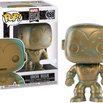 Funko POP!-Marvel 80th Anniversary Iron Man Patina - The Card Vault