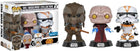 Funko POP! - Star-Wars 3 Pk - Star Wars Tarfful Unhooded Emperor Utapau Clone - The Card Vault