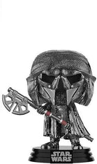 Funko POP!-Star-Wars ROS Knight of Ren Long Axe Chrome - The Card Vault