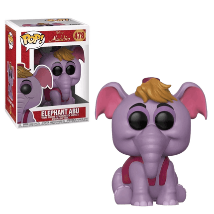 Funko Pop! Vinyl - Aladdin - Elephant Abu - #478 - The Card Vault