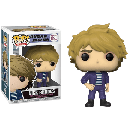 Funko Pop! Vinyl - Duran Duran - Nick Rhodes - #129 - The Card Vault