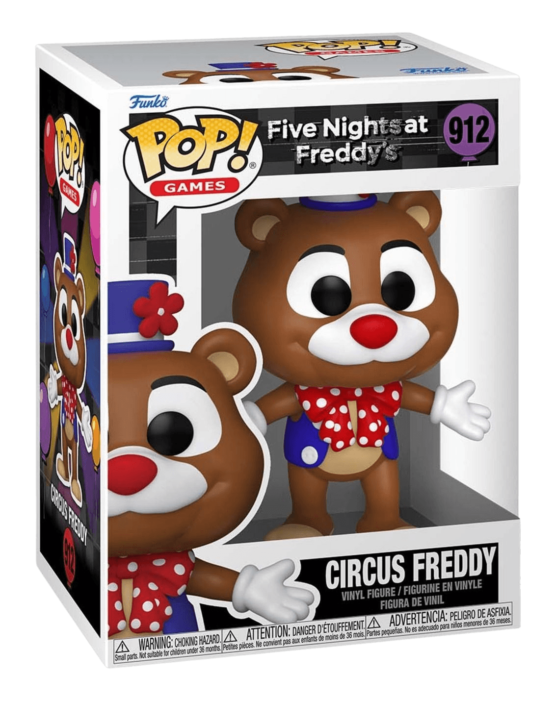 Funko Pop! Vinyl - Five Nights at Freddy's - Circus Freddy - #912 - The Card Vault