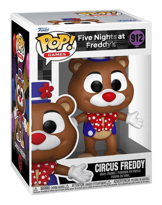 Funko Pop! Vinyl - Five Nights at Freddy's - Circus Freddy - #912 - The Card Vault