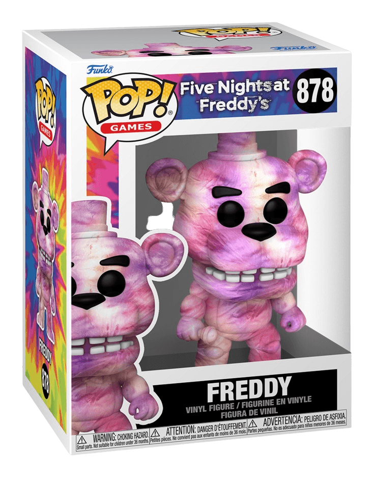 Funko Pop! Vinyl - Five Nights at Freddy's - Tie-Dye Freddy - #878 - The Card Vault
