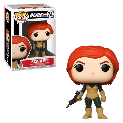 Funko Pop! Vinyl - G.I. Joe - Scarlett - #74 - The Card Vault