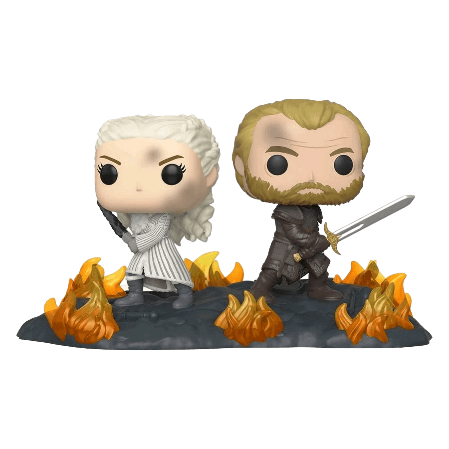 Funko Pop! Vinyl - Game of Thrones - Daenerys & Jorah (At The Battle of Winterfell) - #86 - The Card Vault
