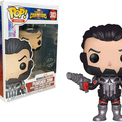 Funko POP! Vinyl: Games: Marvel Contest of Champions: Punisher 209 - The Card Vault