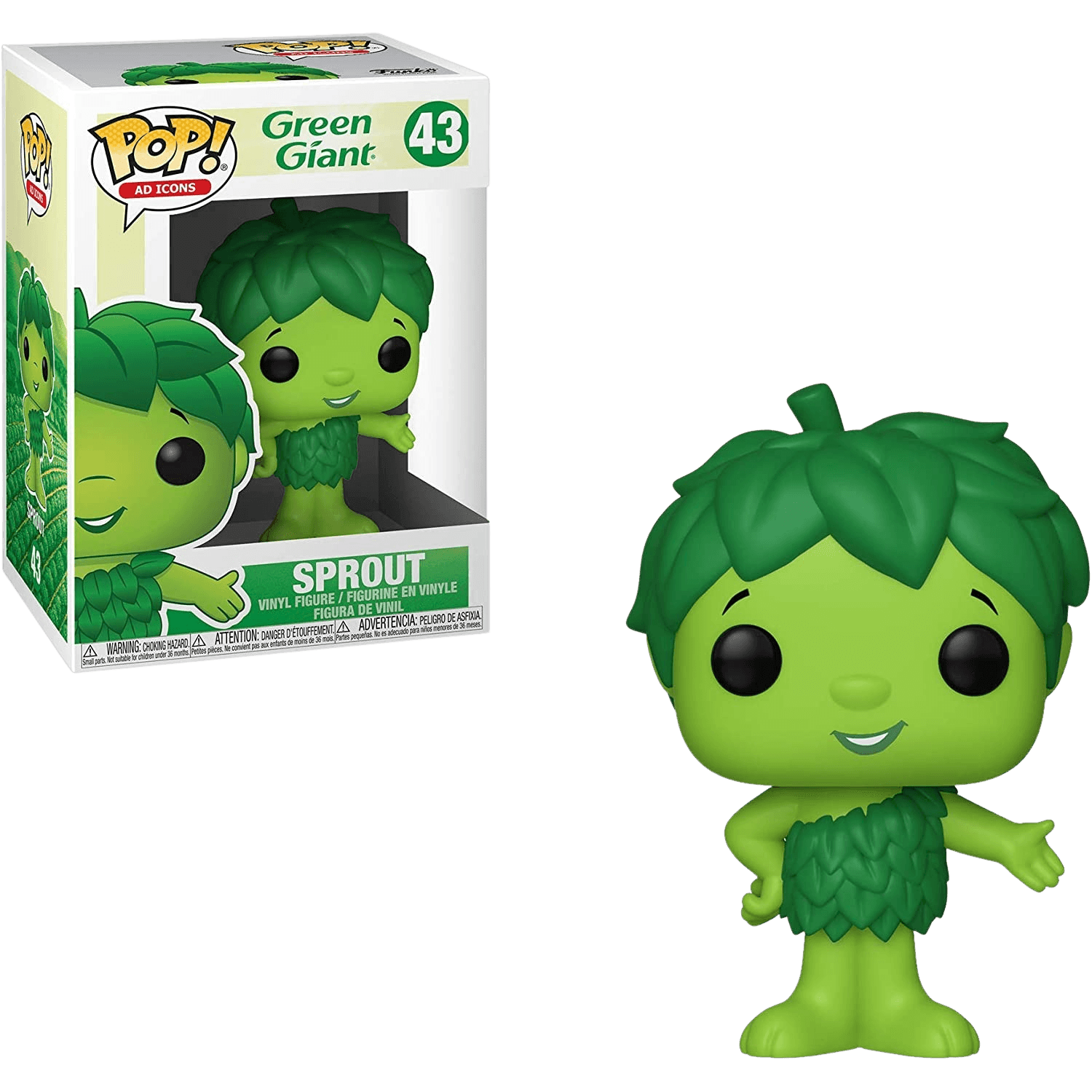 Funko Pop! Vinyl - Green Giant - Sprout - #43 - The Card Vault