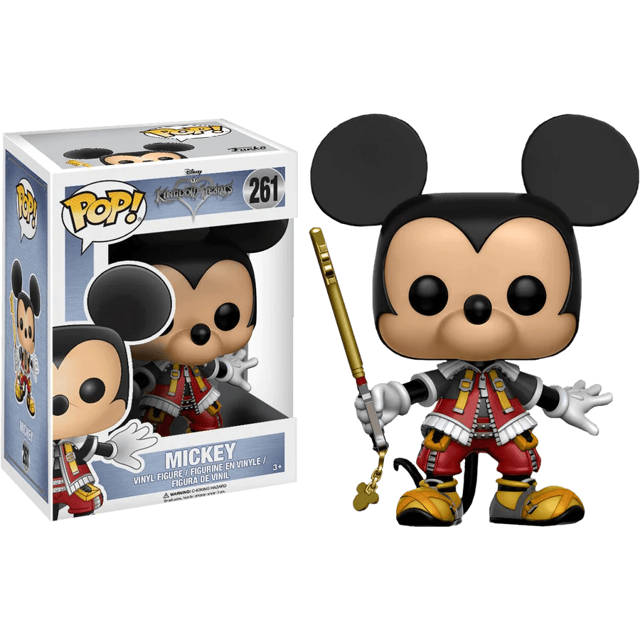 Funko Pop! Vinyl - Kingdom Hearts - Mickey - #261 - The Card Vault
