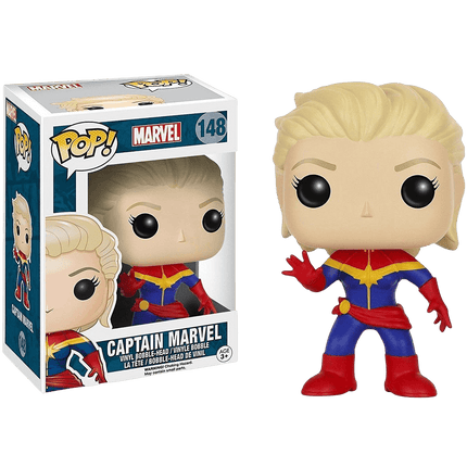 Funko Pop! Vinyl - Marvel - Captain Marvel - #148 - The Card Vault