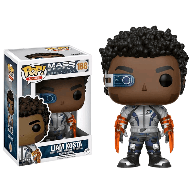 Funko Pop! Vinyl - Mass Effect: Andromeda - Liam Kosta - #188 - The Card Vault