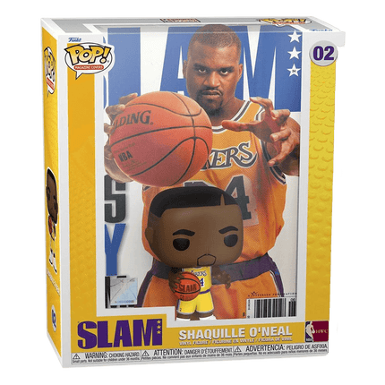 Funko Pop! Vinyl - NBA Cover: SLAM - Shaquille O'Neal - #02 - The Card Vault