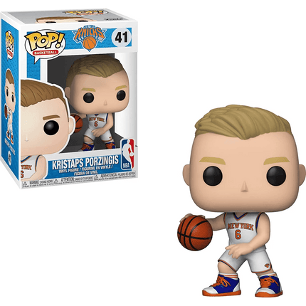 Funko Pop! Vinyl - NBA - Kristaps Porzingis (New York Knicks) - #41 - The Card Vault