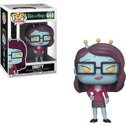 Funko Pop! Vinyl - Rick & Morty - Unity - #444 - The Card Vault