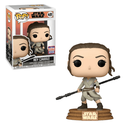 Funko Pop! Vinyl - Star Wars - Rey Skywalker (Jakku) - #451 - The Card Vault