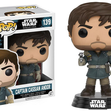 Funko Pop! Vinyl - Star Wars: Rogue One - Captain Cassian Andor - #139 - The Card Vault