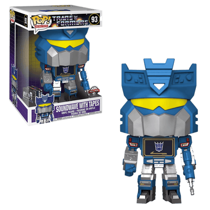 Funko Pop! Vinyl - Transformers - Soundwave w/ Tapes - #93 - The Card Vault