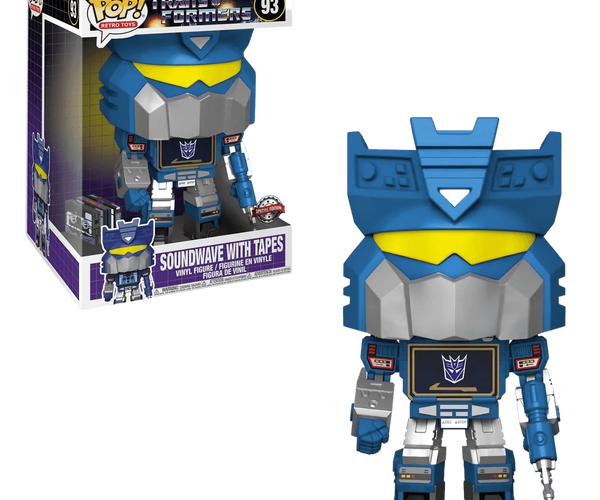 Funko Pop! Vinyl Transformers Soundwave w/ Tapes #93 – The