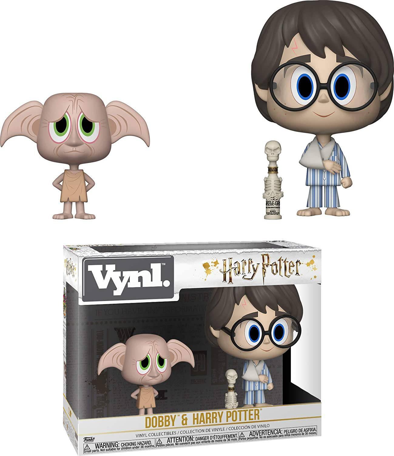 Funko-Vnyl Harry Potter S6 2pk Dobby & Harry - The Card Vault