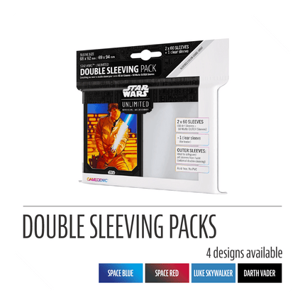 Gamegenic - Star Wars: Unlimited - Double Sleeving Pack - The Card Vault