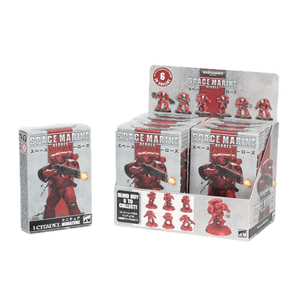 Games Workshop - Space Marine Heroes - Blood Angels Collection Two - Sealed Display (8 units) - The Card Vault