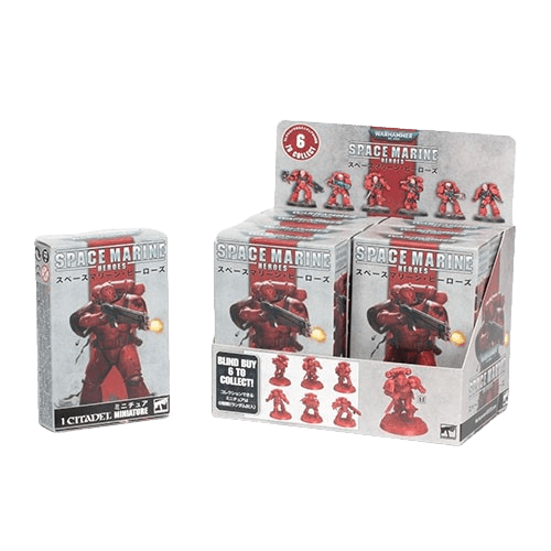 Games Workshop - Space Marine Heroes - Blood Angels Collection Two - Sealed Display (8 units) - The Card Vault