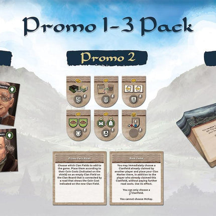 Glen More II: Chronicles - Expansion - Chronicle Pack 1-3 All-in-one - The Card Vault