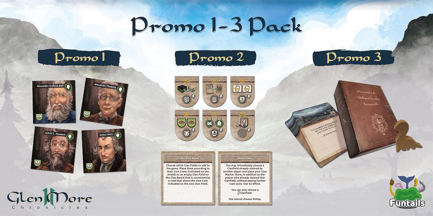Glen More II: Chronicles - Expansion - Chronicle Pack 1-3 All-in-one - The Card Vault