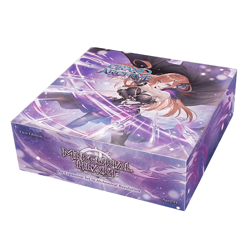 Grand Archive TCG - Mercurial Heart - 1st Edition Booster Box (20 Packs) - The Card Vault