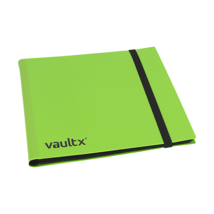 Vault X - 12-Pocket Strap Binder - Green