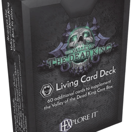 HEXplore It: The Valley of the Dead King – Living Card Deck - The Card Vault