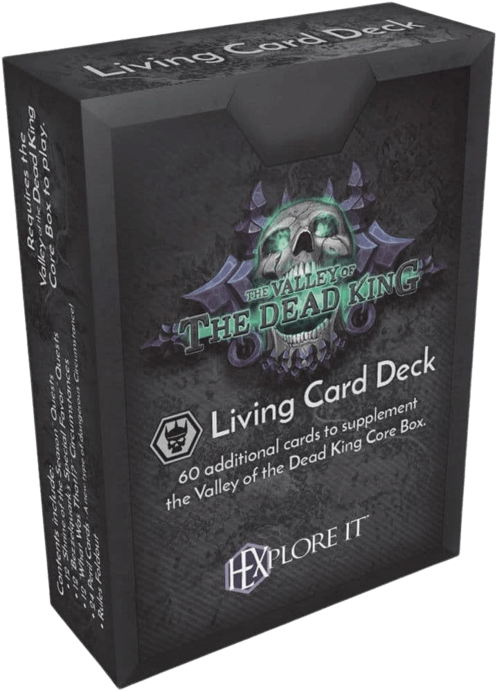 HEXplore It: The Valley of the Dead King – Living Card Deck - The Card Vault