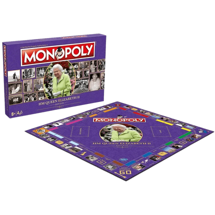 HM Queen Elizabeth II Monopoly - The Card Vault
