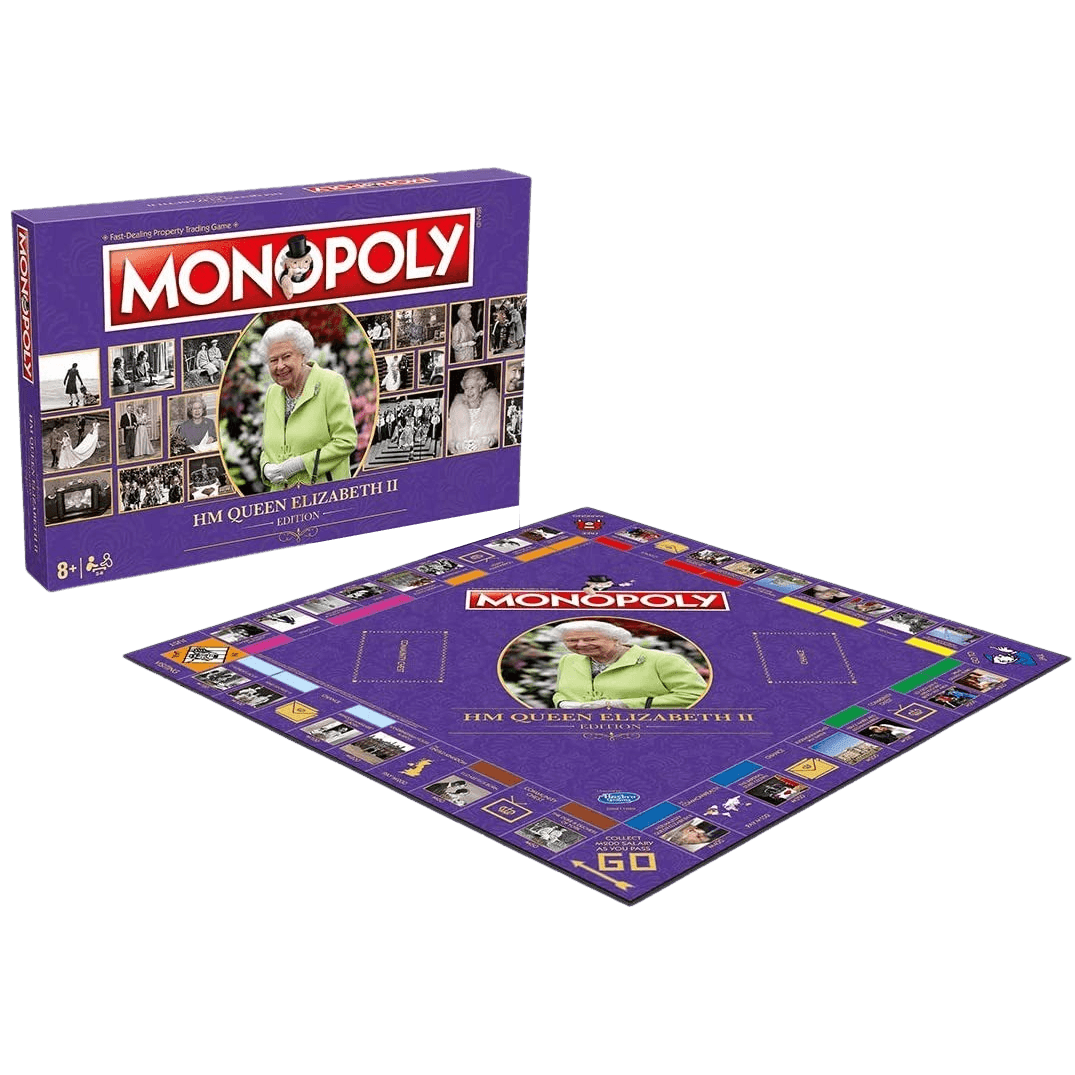 HM Queen Elizabeth II Monopoly - The Card Vault