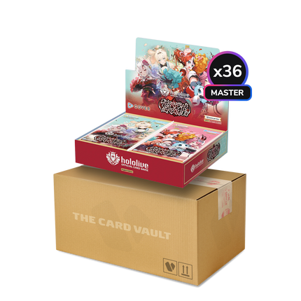 hololive Official Card Game - Ayakashi Vermilion - Master Display Case (36x Booster Boxes)