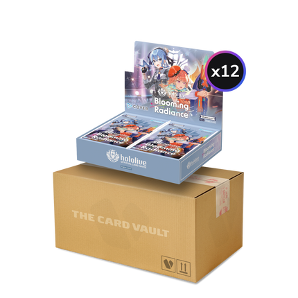 hololive Official Card Game - Blooming Radiance - Display Case (12x Booster Boxes)